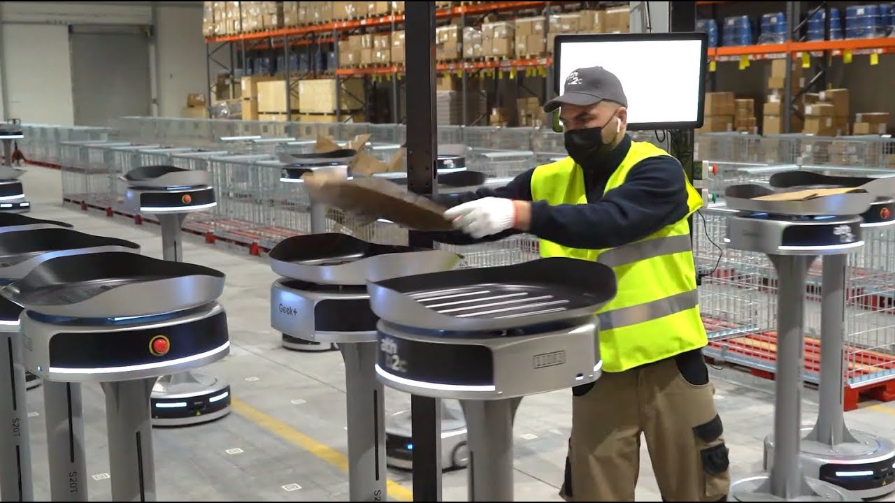 robots de sorting inteligentes