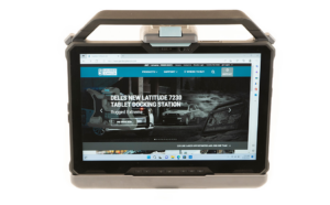 Gamber Johnson Dell Latitude 7230 Rugged Extreme Tablet Vehicle Docking Station; Lite Port – NO RF