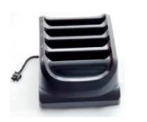 User swappable spare battery cup to charge 4 TC53-TC58 spare Li-ion batteries on a legacy TC5x five-slot ShareCradle. This cup must be placed in the same slot as previous TC5X spare battery charging cup. (Zebra BTRCUP-NGTC5TC7-01)