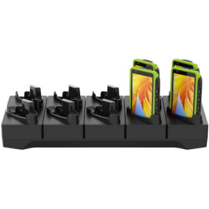 WT6400 10-Slot Charge Only Cradle, Allows Charging Of 10 Wearable Terminals. (Zebra CRD-WT5X6-10SC-01)