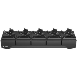 WT6400 5-Slot Charge Only Cradle W/ Battery Charger, Charges 5 Wearable Terminals And 5 Spare Batteries. (Zebra CRD-WT5X6-5S5BC-01)