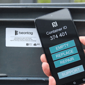 Beontag Carrier Dual | Etiqueta RFID UHF + NFC